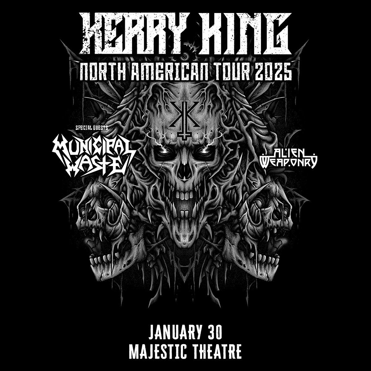 Kerry King at the Majestic Theatre - Detroit, MI