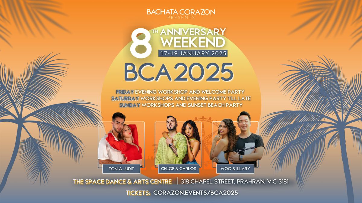 Bachata Corazon Anniversary Weekend 2025