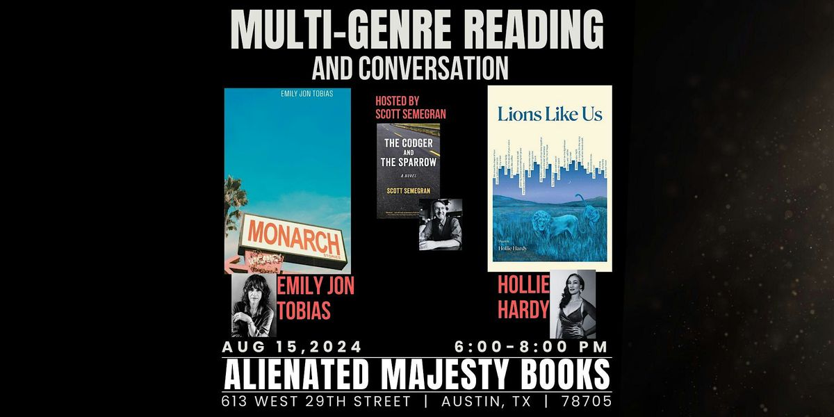 Author Event: Multi-Genre Reading, Q&A, and Conversation