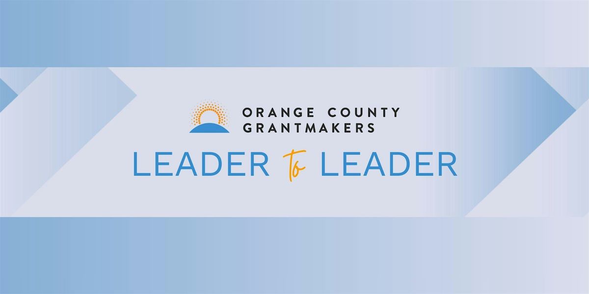 Leader to Leader - Lunch and Learn