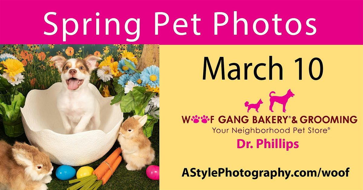 Spring Easter Pet Photo Day Dr. Phillips