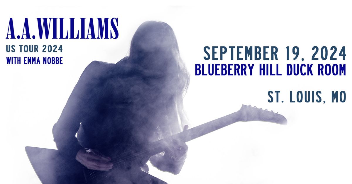 A.A. Williams at Blueberry Hill Duck Room