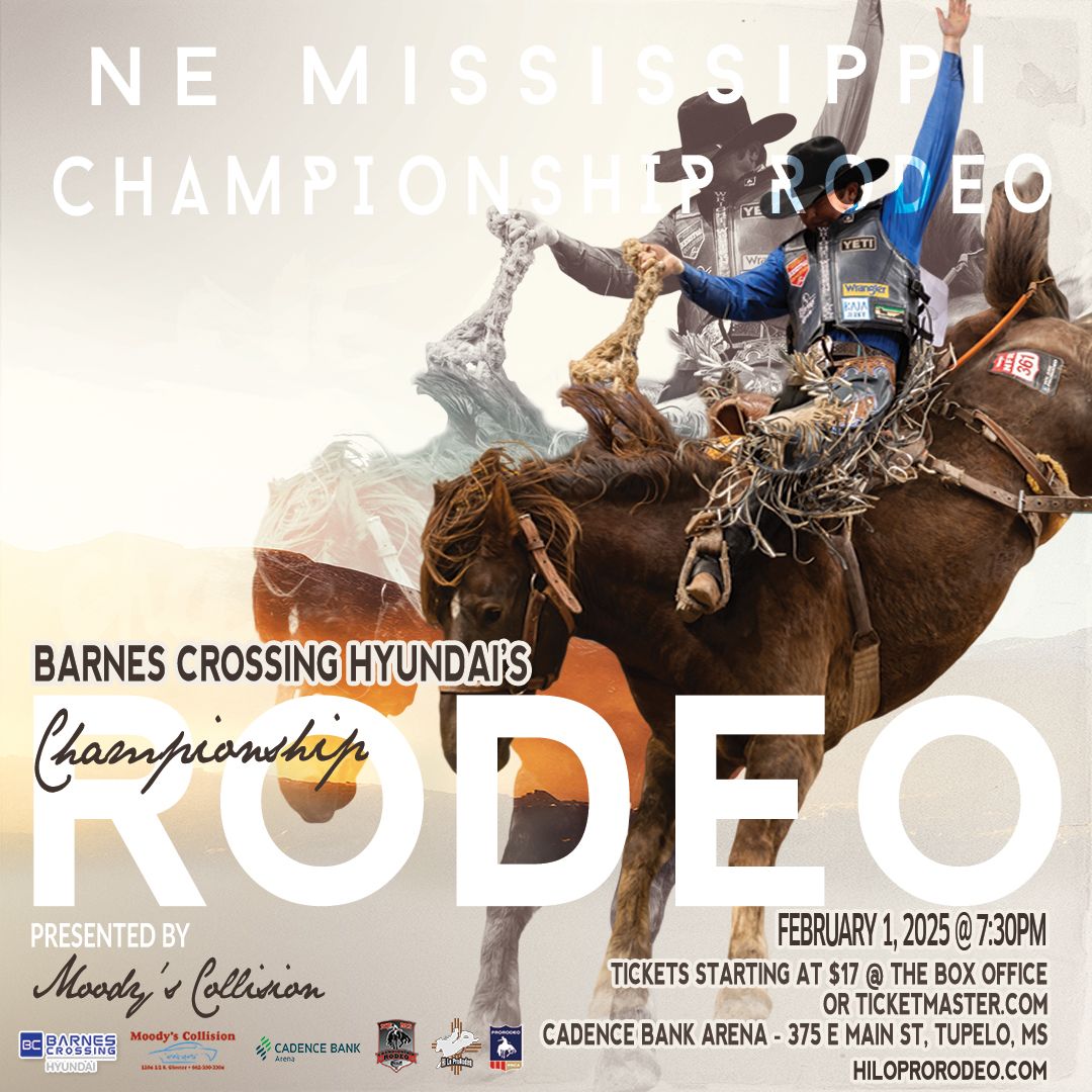 Northeast Mississippi Championship Rodeo at Cadence Bank Arena