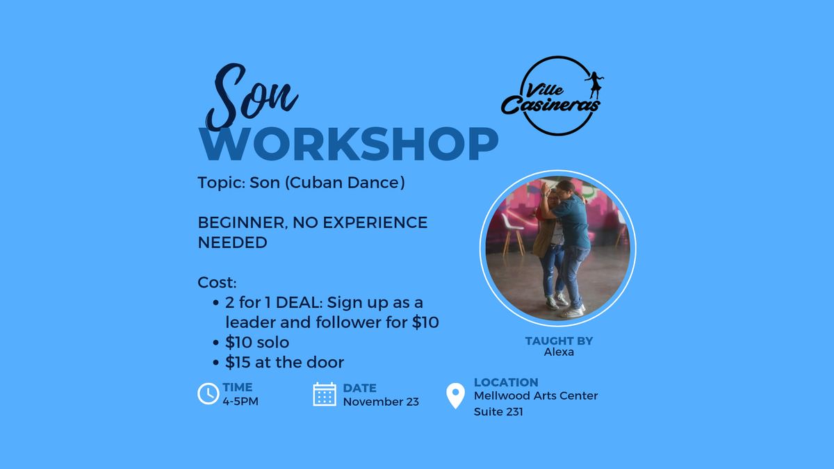 Son (Cuban Dance) Workshop