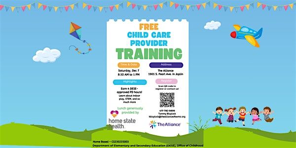 Childcare Provider Training