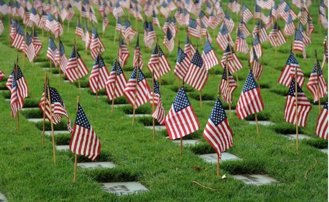 Memorial Day Flag Placement 2024