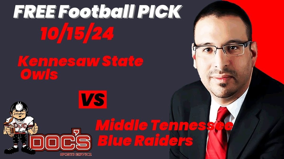 Middle Tennessee Blue Raiders at Kennesaw State Owls Football