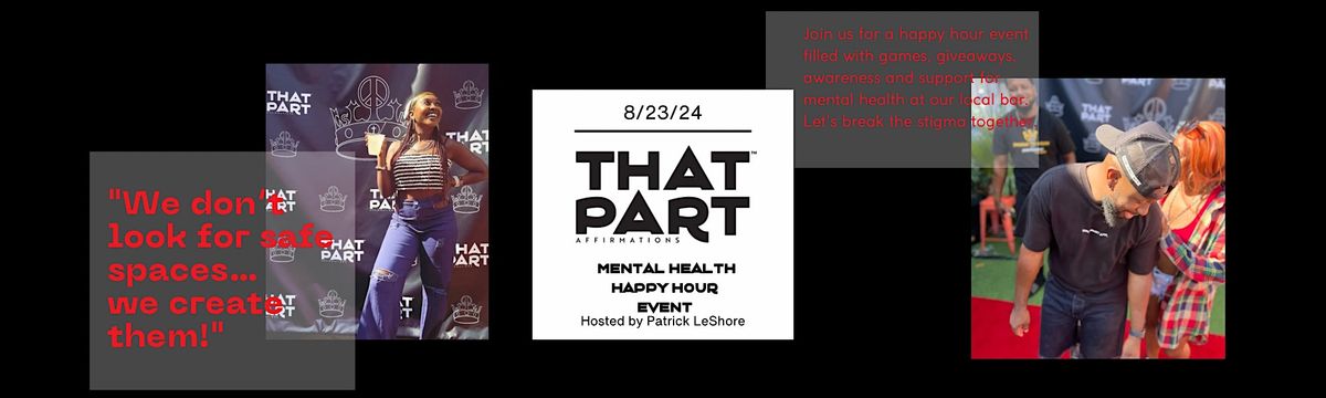 That Part Affirmations HAPPY HOUR HEALTH FAIR