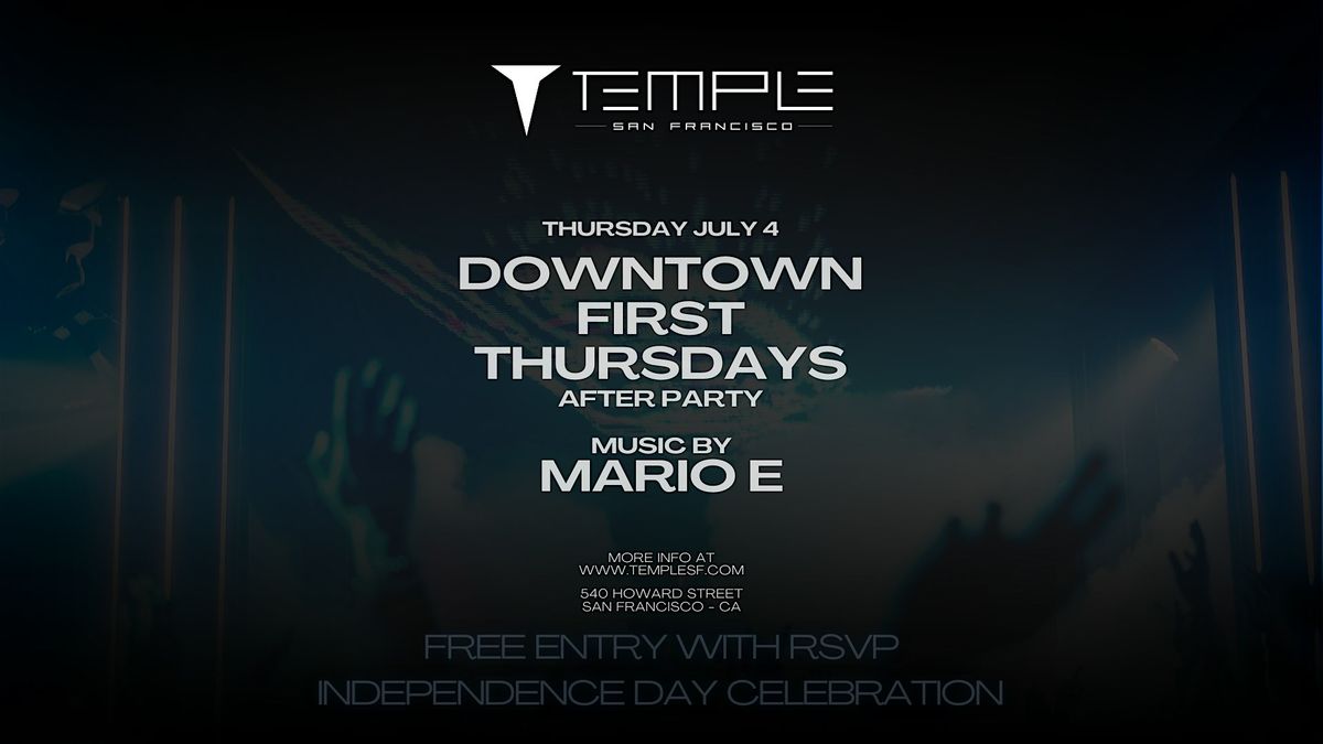 Downtown First Thursdays After Party