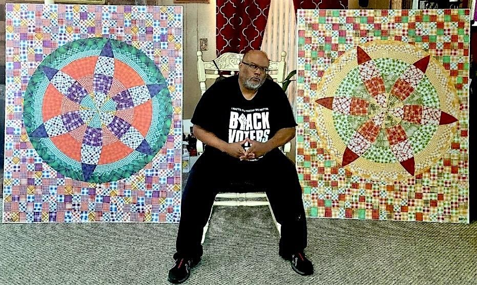 Collage Class: Paper Quilts - by  Master Collage Artist John R. Miles, III