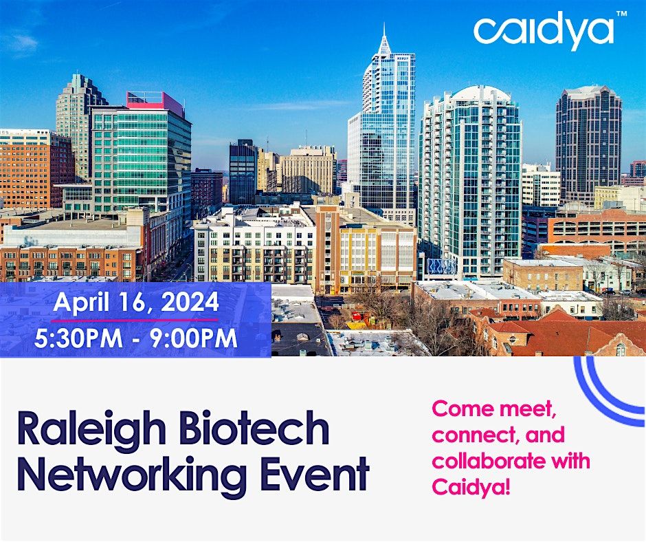 Caidya RTP Biotech Networking Event, Embassy Suites by Hilton Raleigh ...