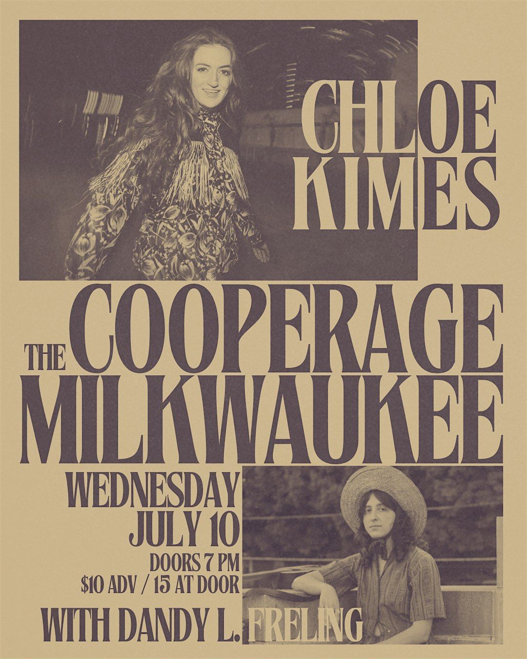 Chloe Kimes with Special Guest Dandy Freling Live from The Cooperage