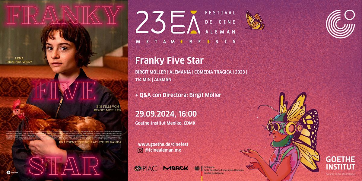 23. Festival de Cine Alem\u00e1n presenta: Franky Five Star