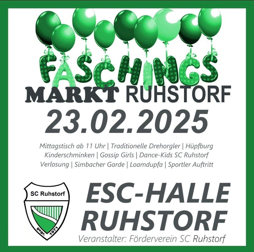 Faschingsmarkt Ruhstorf \ud83c\udfad\ud83e\udd39\ud83c\udffc\u200d\u2642\ufe0f\ud83c\udf8a