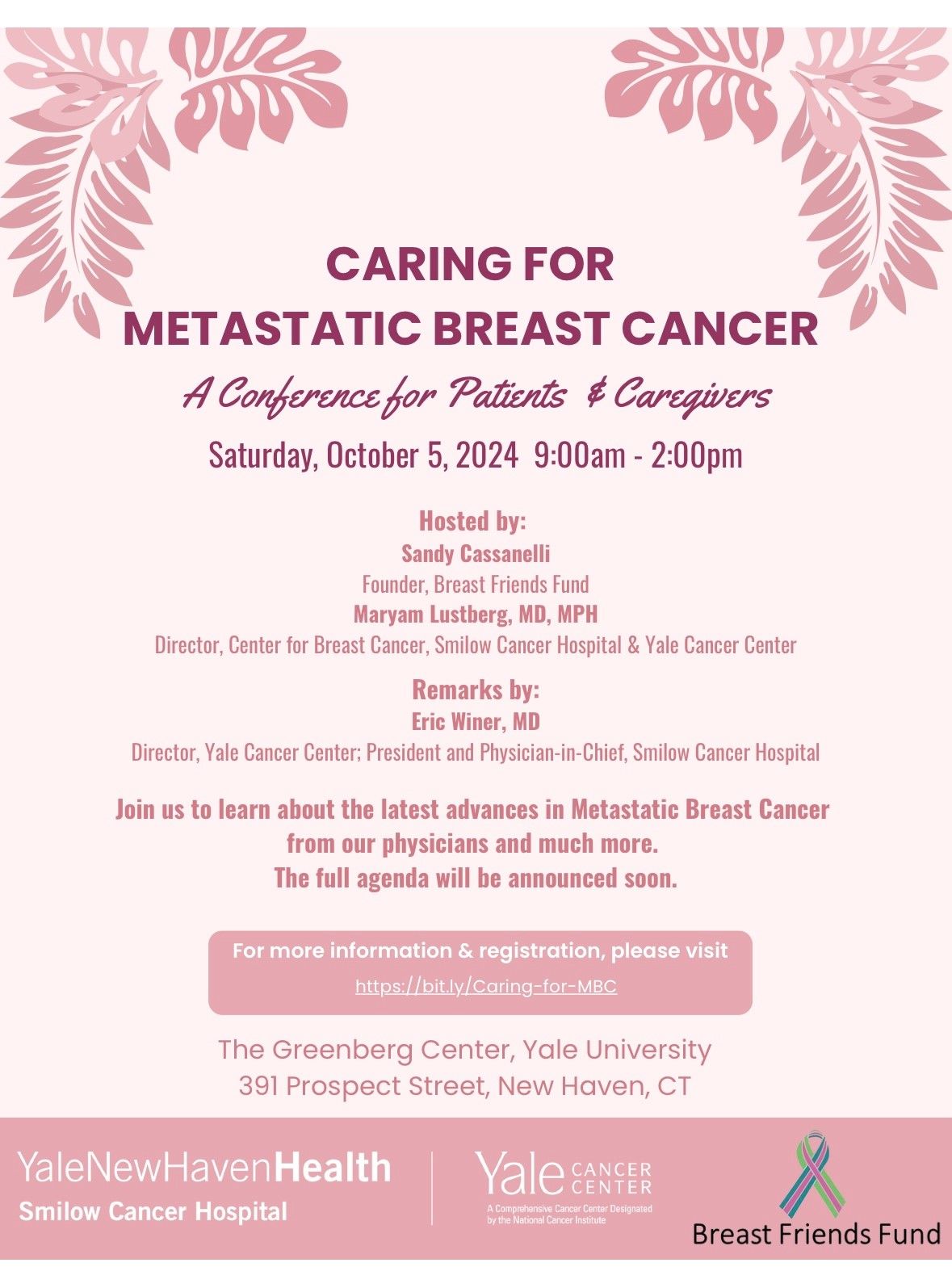 Caring for Metastatic Breast Cancer A Confernce for Patients & Caregivers