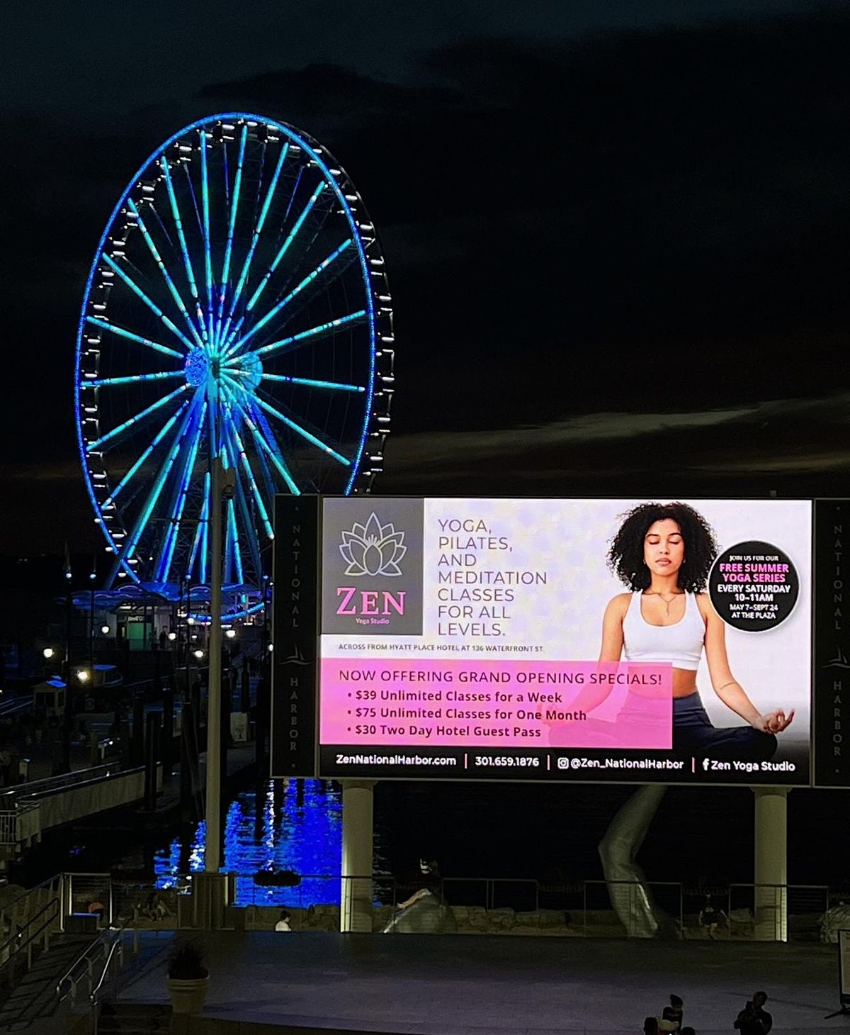 Community Yoga National Harbor Plaza