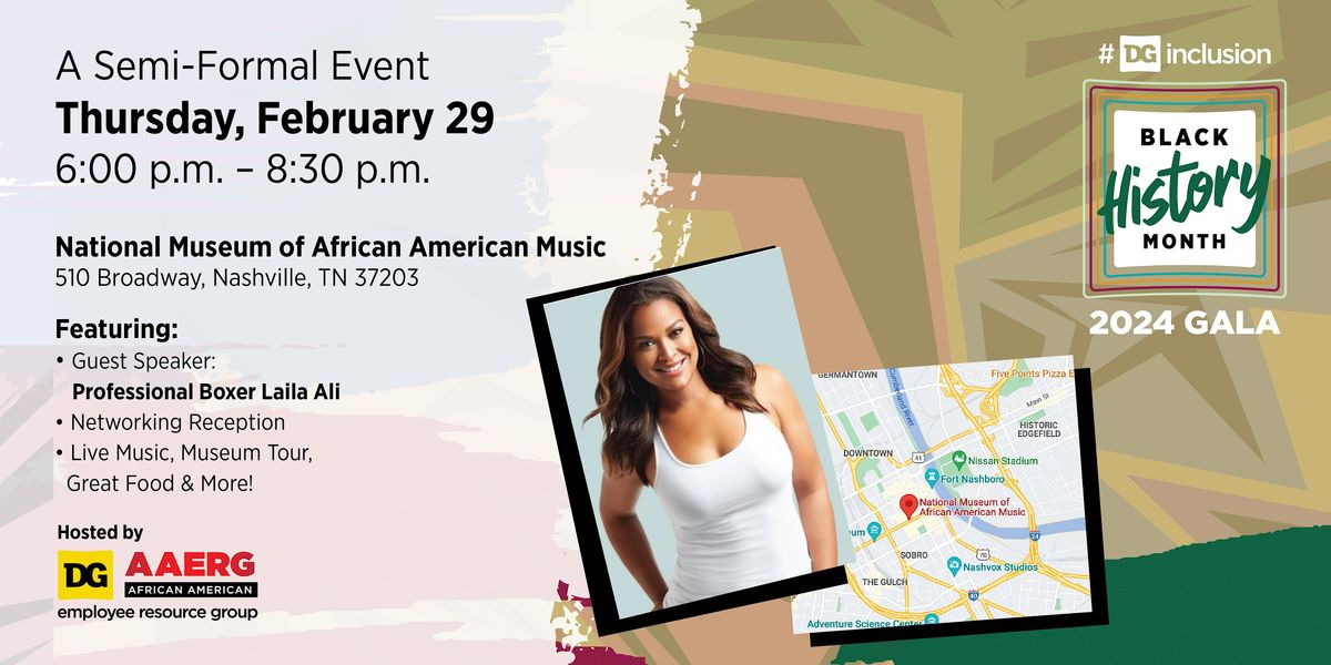 African American Employee Resource Group-  Black History Month Gala