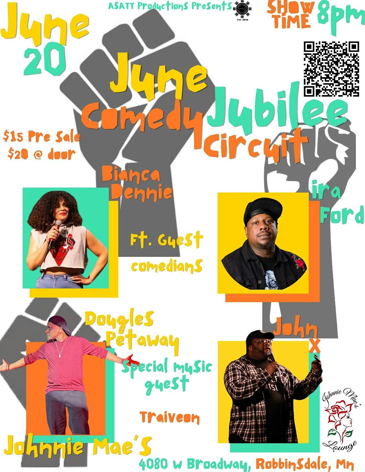 June Jubilee Comedy Circuit- 2024