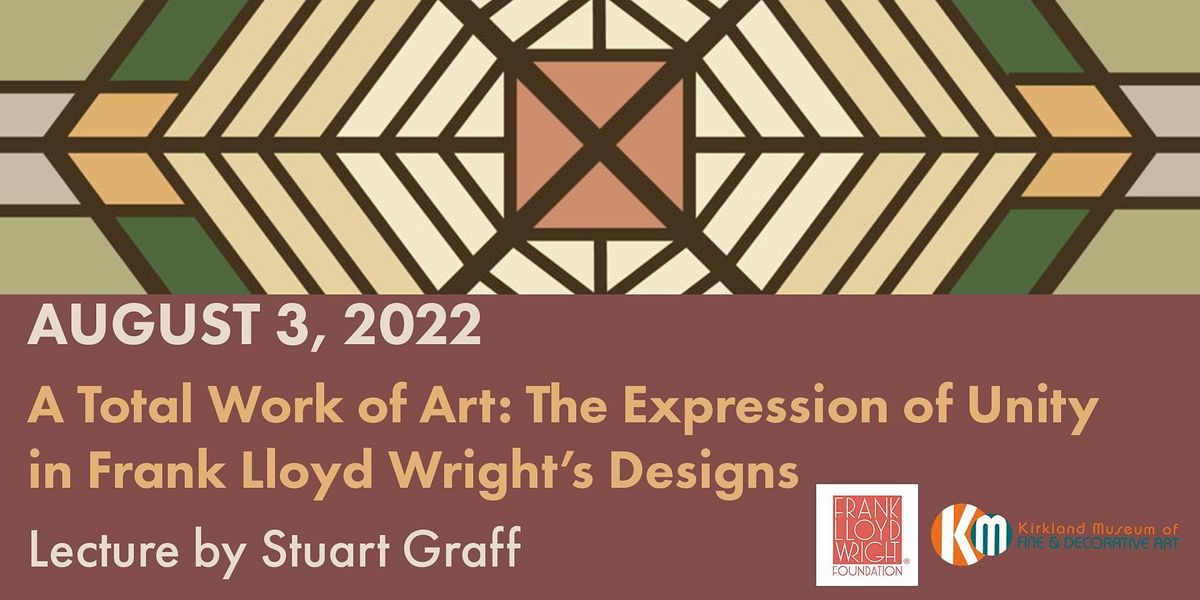 In-Person Frank Lloyd Wright Lecture with Stuart Graff