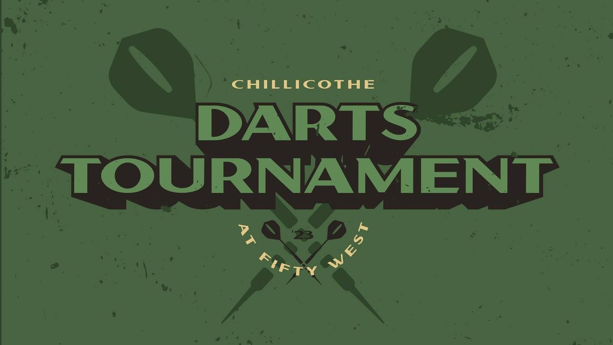 Blind Draw Dart Tourney at Fifty West Chillicothe!