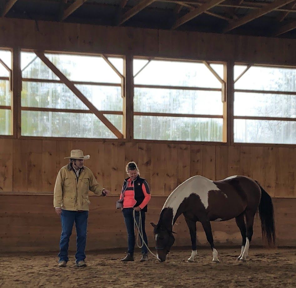 1-DAY EQUINE THERAPY CLINIC WITH TIM HAYES -AUTHOR OF- Riding Home & The Power of Horses to Heal