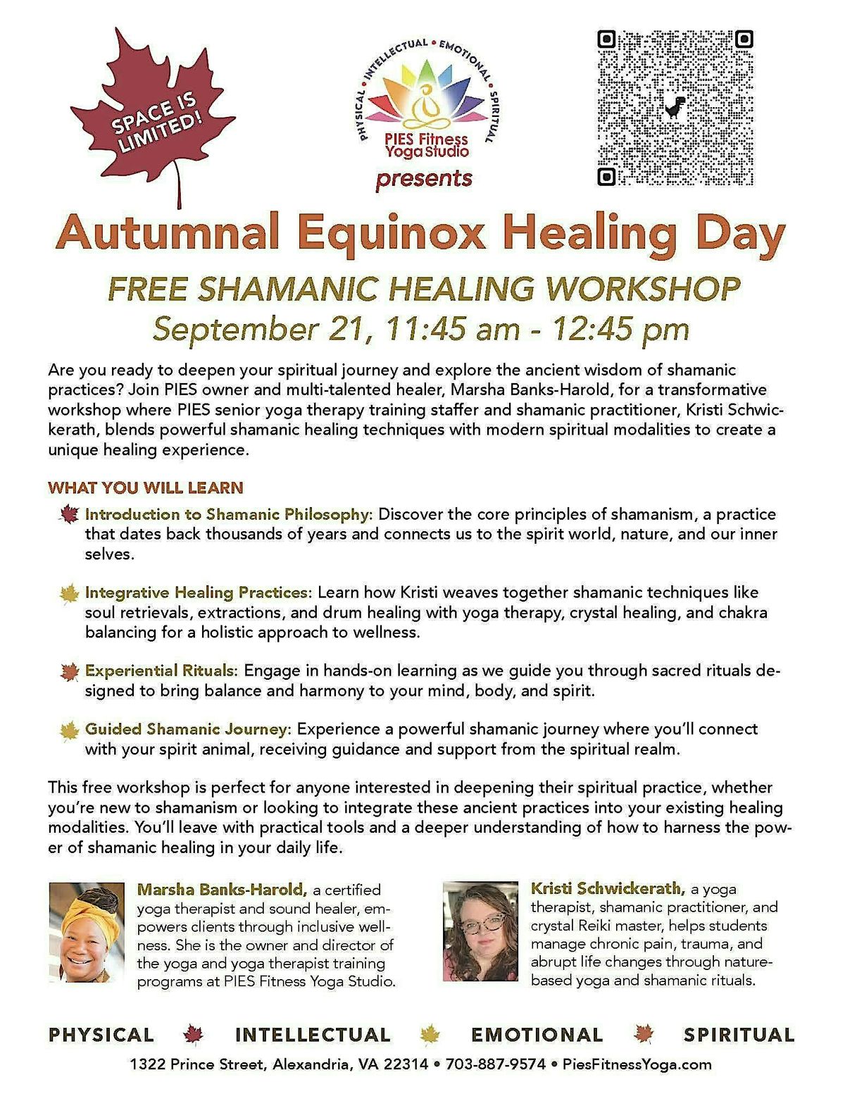 FREE: Autumnal Equinox Healing Day