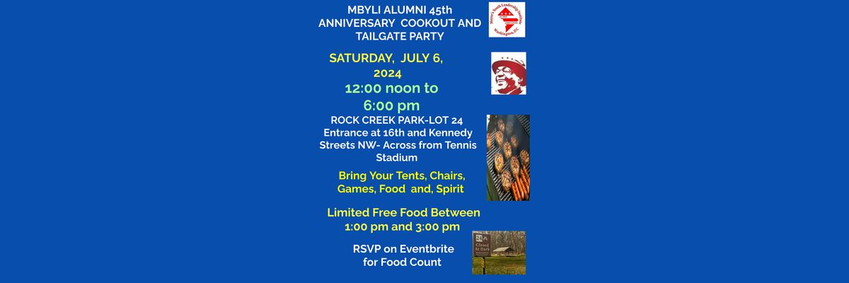 MBYLI Alumni  Cookout and Tailgate