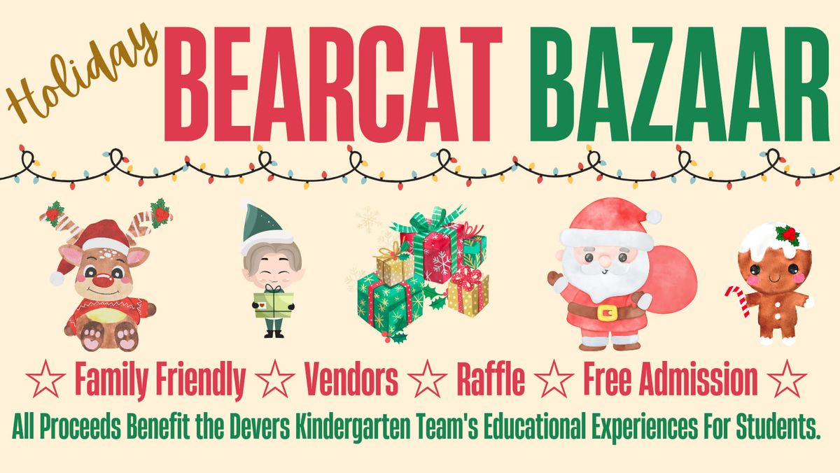 Holiday Bearcat Bazaar