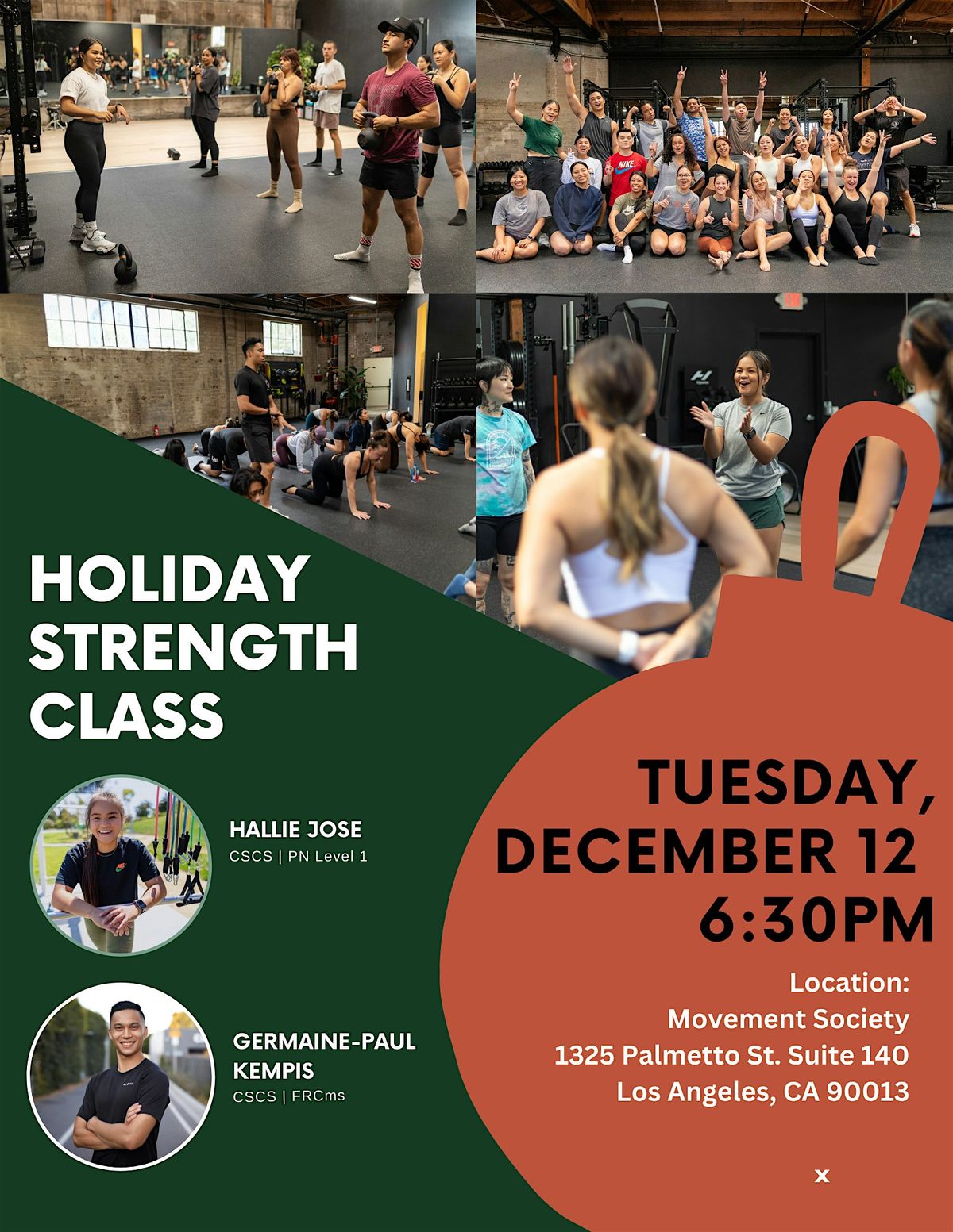 Holiday  Strength  Class
