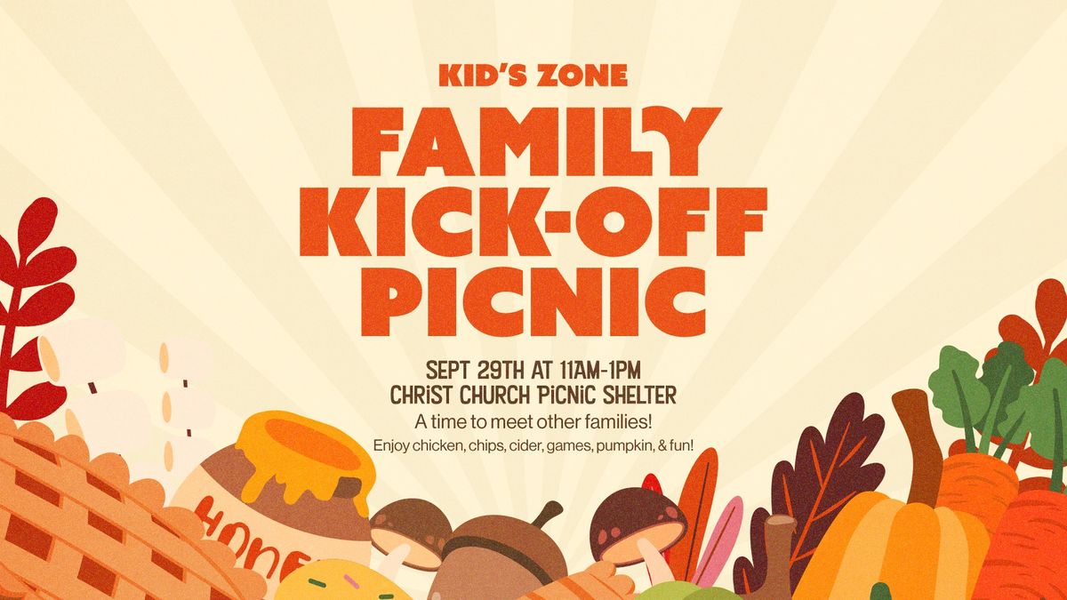 Kids' Zone Family Kick-Off Picnic