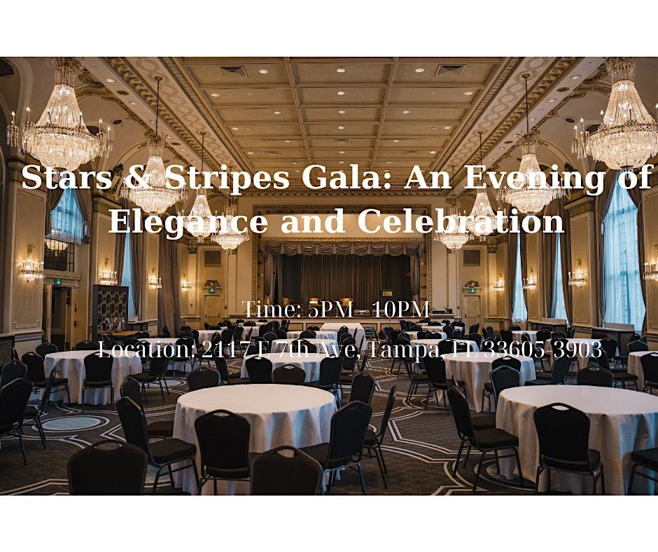 Stars & Stripes Gala: An Evening of Elegance and Celebration