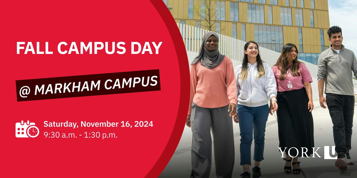 Markham Campus Fall Campus Day