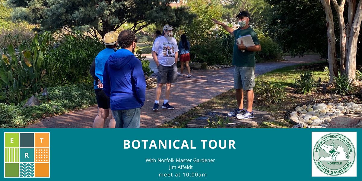 Botanical Walking tour of ODU campus and Orchid Conservatory, Old