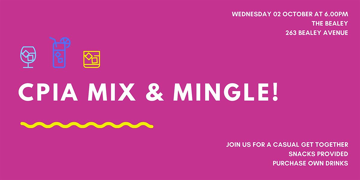 CPIA Mix & Mingle October 2024