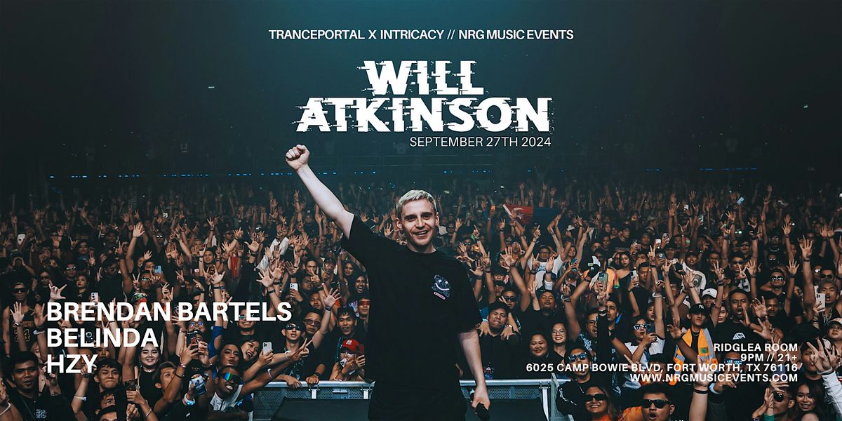 NRG \/\/ TRANCEPORTAL & INTRICACY PRESENT: WILL ATKINSON