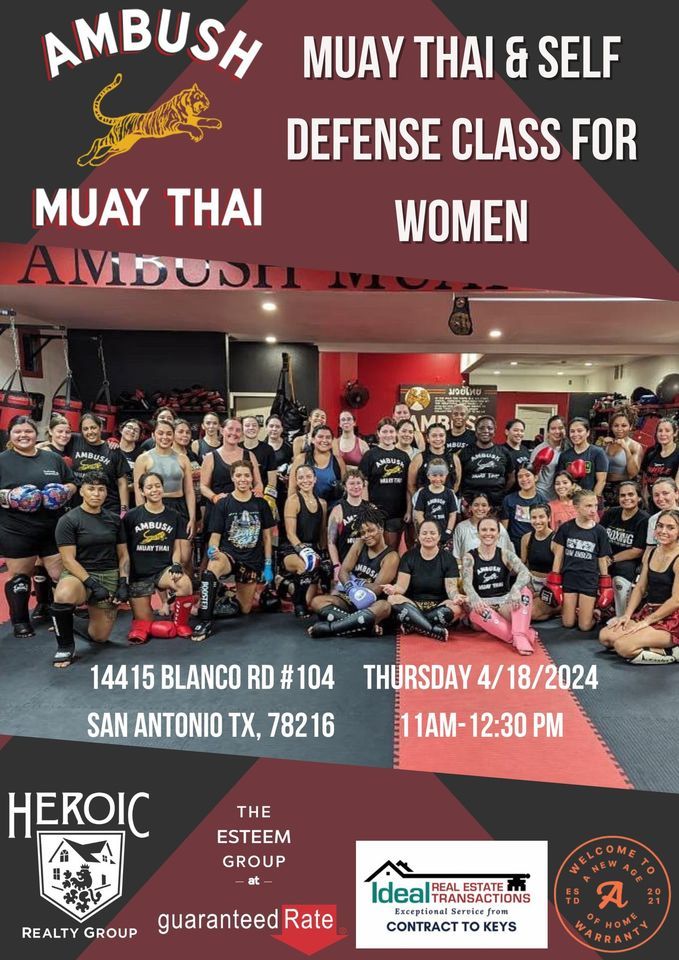 Muay Thai & Self Defense Class for Women