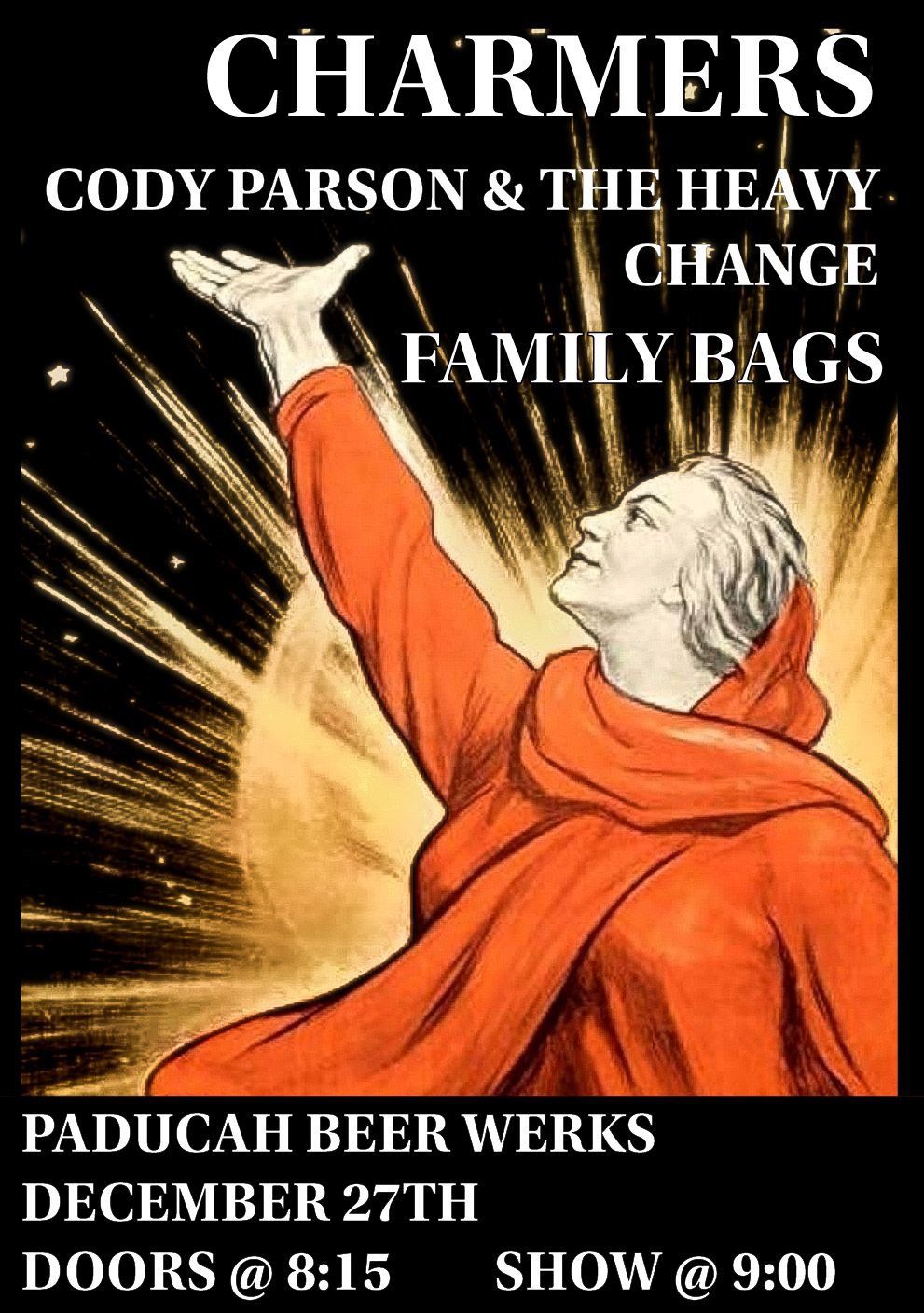 CH\u0394RM\u039eRS w\/ The Heavy Change & Family Bags