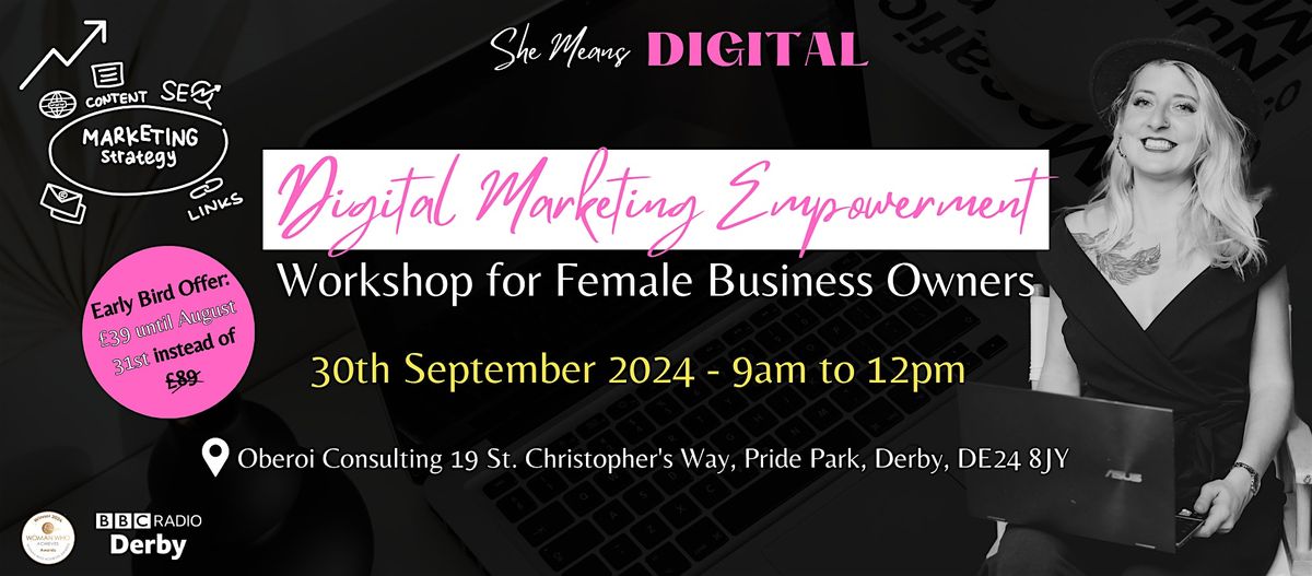 Digital Marketing Empowerment: Workshop for Female Business Owners