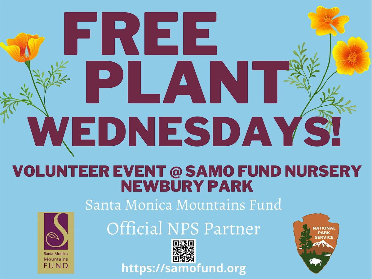FREE PLANT WEDNESDAYS! - Native Plant Nursery Volunteering