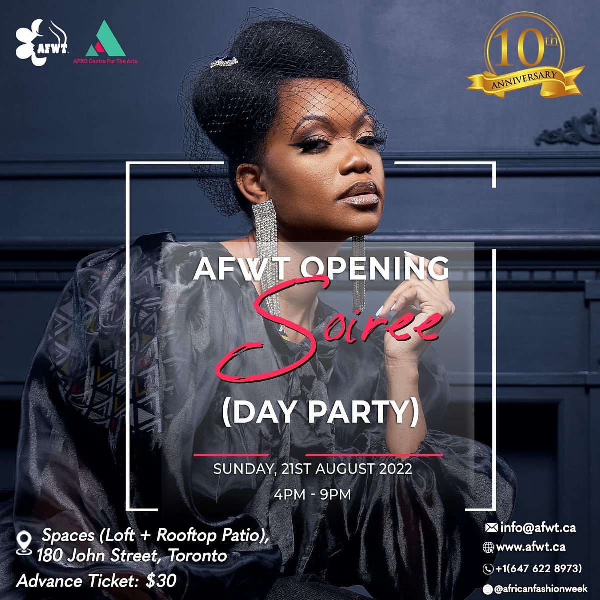 African Fashion Week Toronto 2022: Opening Day Party