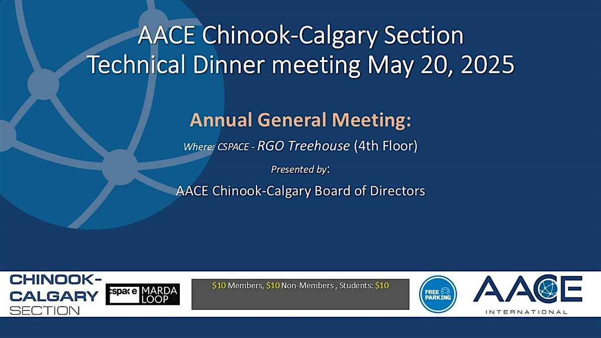 AACE Chinook-Calgary Annual General Meeting