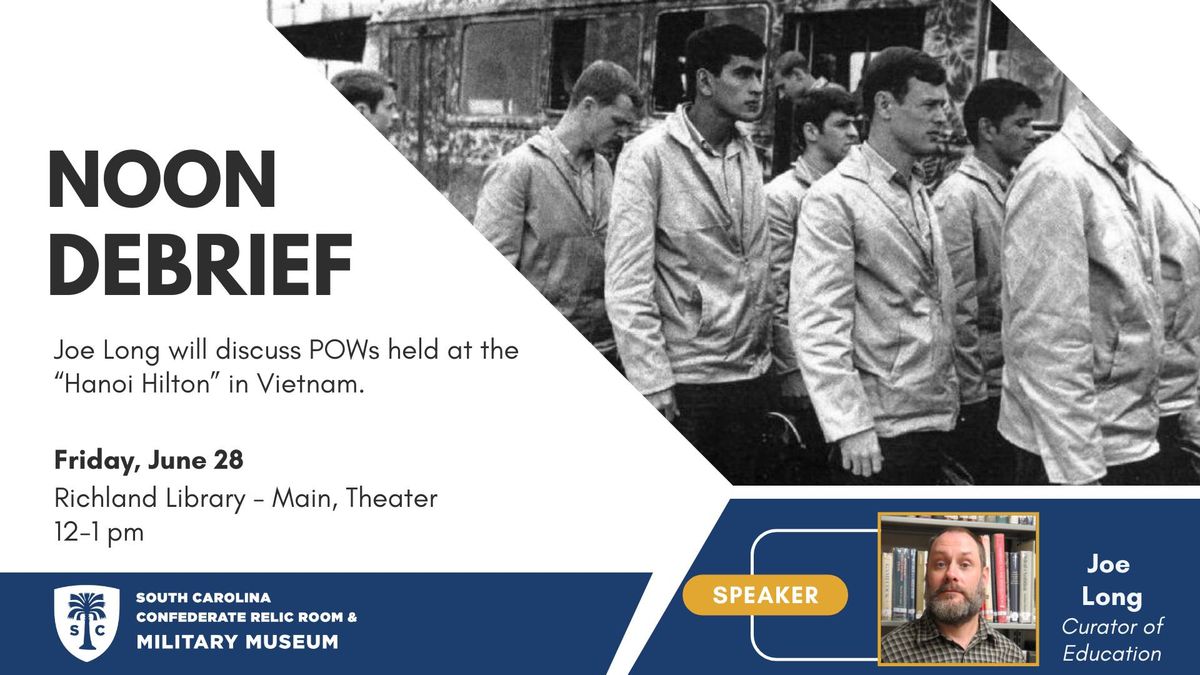 Free Lecture - POWs in Vietnam, at the Richland Library
