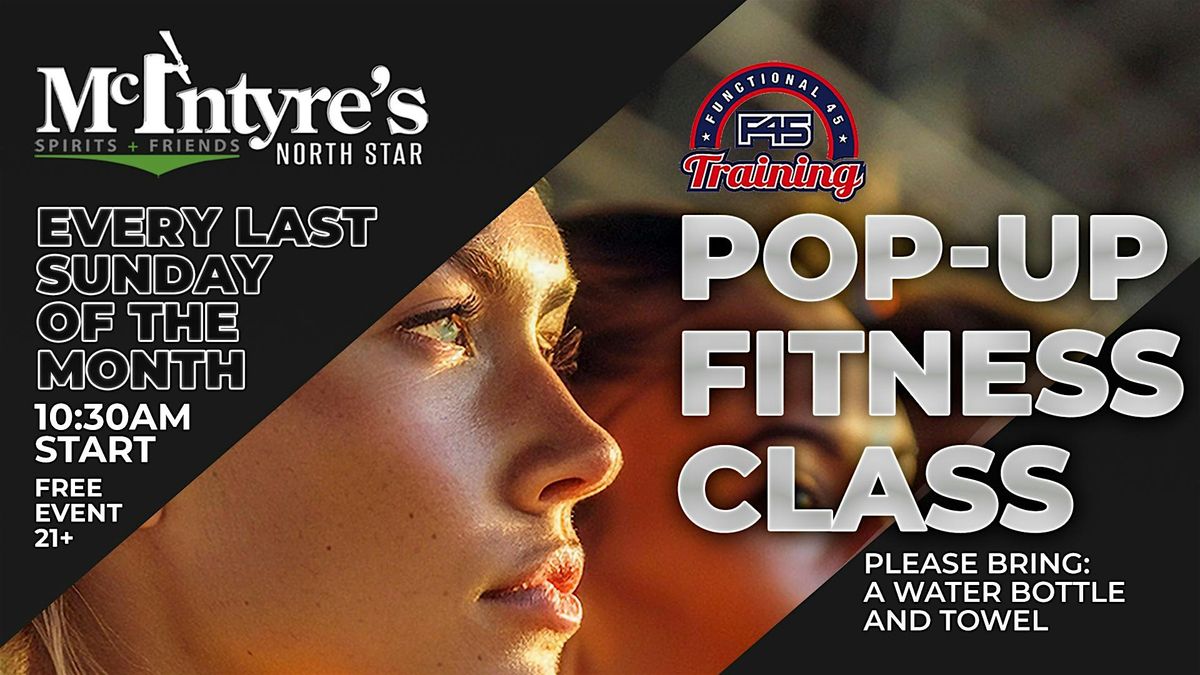 FREE Pop Up Workout Class hosted by F45