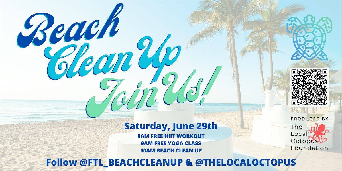 World Ocean Month! June Beach Clean Up at B Ocean Resort