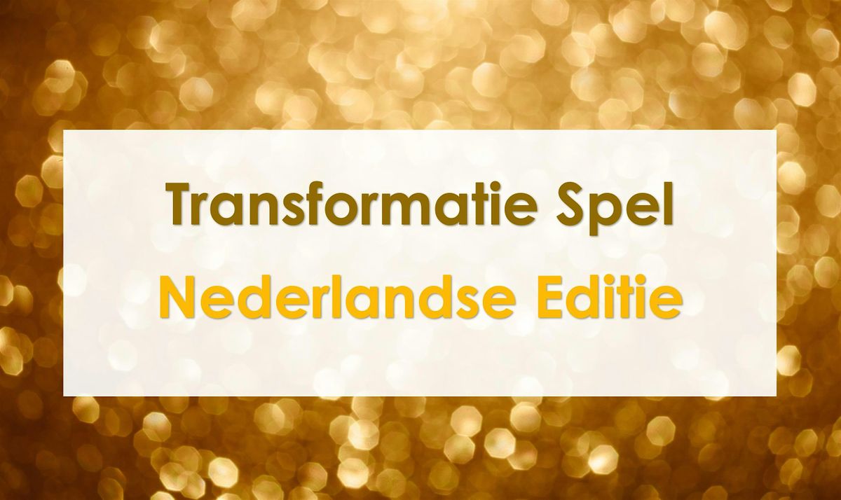 Transformatie Spel - Nederlandse Editie - Personal Development Amsterdam