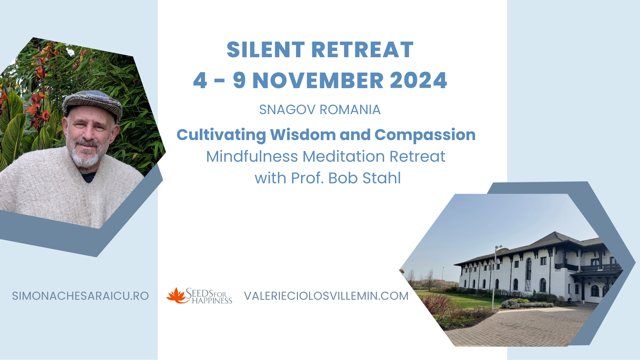 Mindfulness Meditation Retreat: Cultivating Wisdom and Compassion - with BOB STAHL