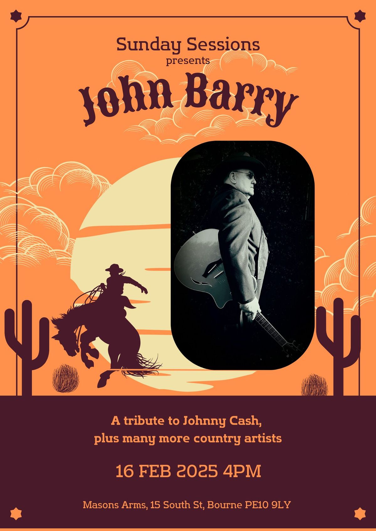 Sunday Sessions presents John Barry