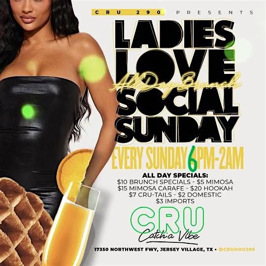 LADIES LOVE SOCIAL SUNDAYS