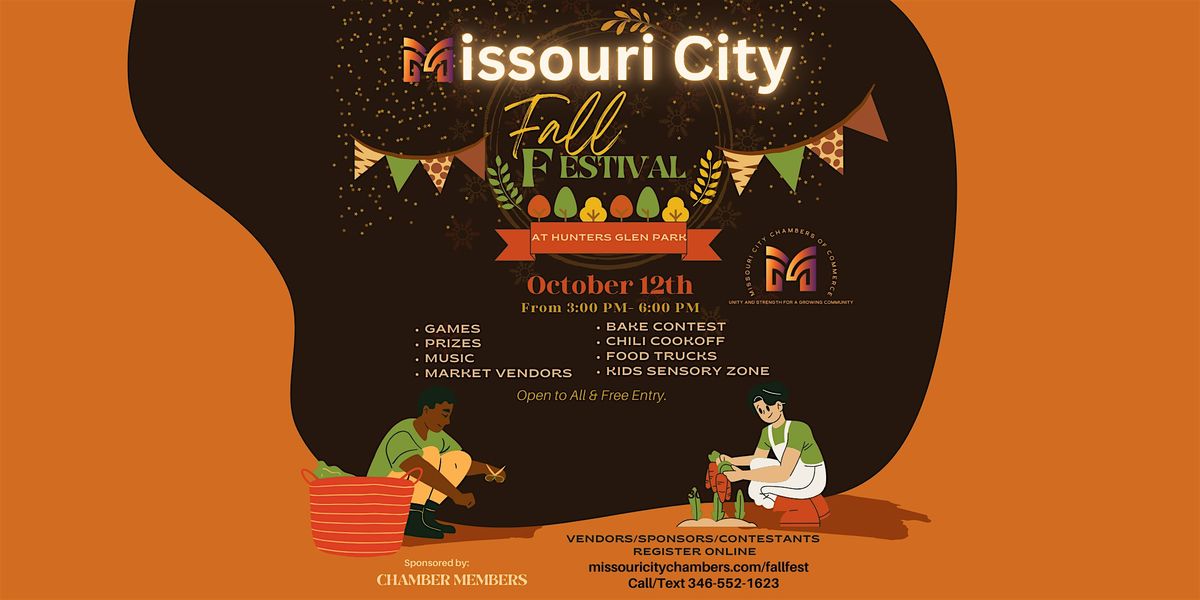 Missouri City Fall Festival -Presented by Missouri City Chamber