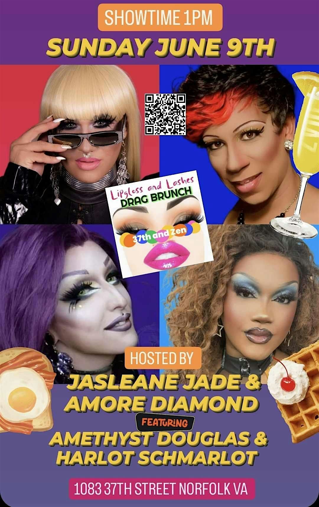 LIPGLOSS AND LASHES DRAG BRUNCH -06\/09\/24